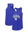 Fanatics Women's Royal Kentucky Wildcats Plus Size Arch Tank Top In Blue