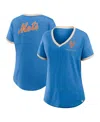 Fanatics Branded Royal New York Mets 2022 Postseason Locker Room V-neck T-shirt In Royal