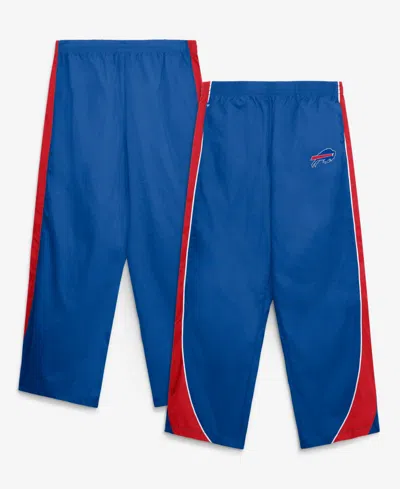 Fanatics Women's Royal/red Buffalo Bills Team First Backwards Lateral Nylon Pants In Royal,red