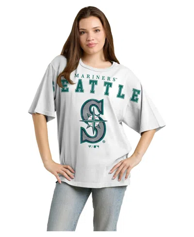 Fanatics Women's Seattle Mariners Oversized Graphic T-shirt In Multi
