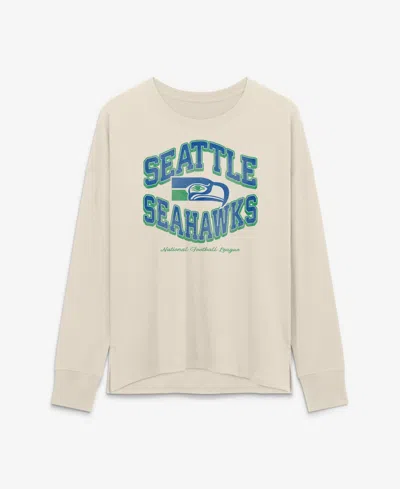 Fanatics Women's Seattle Seahawks Heritage Legacy Vintage Long Sleeve T-shirt In Neutral