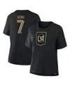 Fanatics Women's Son Heung-min Black Lafc Name Number T-shirt In Black