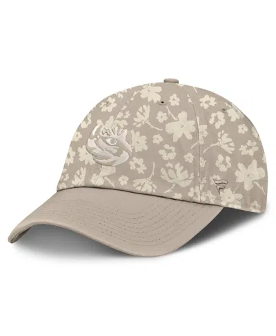 Fanatics Women's Stone Lsu Tigers Blossom Adjustable Hat In Brown