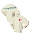 Fanatics Women's Tan Boston Red Sox Pennant Flag Branded Fleece Pullover Sweatshirt In Neutral