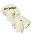 Fanatics Women's Tan San Diego Padres Pennant Flag Branded Fleece Pullover Sweatshirt In Brown