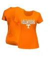 Fanatics Women's Tennessee Orange Tennessee Volunteers Plus Size Lean Scoop Neck T-shirt In Orange