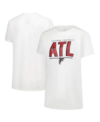 Fanatics Women's White Atlanta Falcons Cheerleader T-shirt In Multi