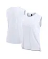 Fanatics Women's White Cincinnati Bengals Studio Gym Tank Top In White