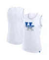 Fanatics Women's White Kentucky Wildcats Activate Slub Tank Top In White