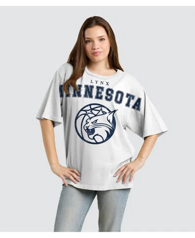 Fanatics Women's White Minnesota Lynx Spirit Relaxed Jersey T-shirt