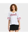 Fanatics Women's White Oklahoma Sooners Hometown Premium Script T-shirt In White