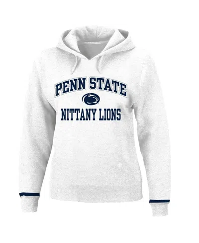 Fanatics Women's White Penn State Nittany Lions Plus Size Pullover Hoodie