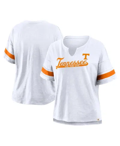 Fanatics Women's White Tennessee Volunteers Hometown Premium Script T-shirt