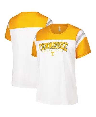 Fanatics Women's White Tennessee Volunteers Plus Size Winning Gear T-shirt