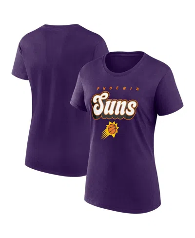 Fanatics Women's Dark Purple Phoenix Suns T-shirt