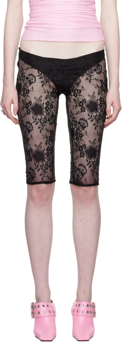 Fancì Black Treatment I Shorts