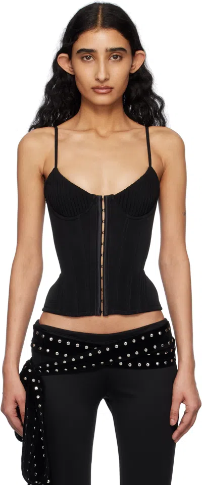 Fancì Club Black Petunia Corset
