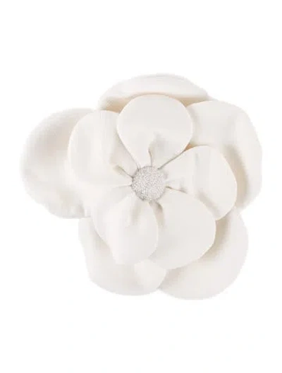 Pre-owned Fancì Club Fabric Hair Tie In Neutral