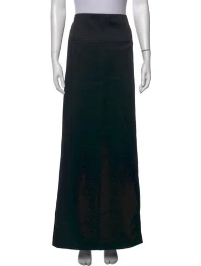 Pre-owned Fancì Club Long Skirt W/ Tags In Black