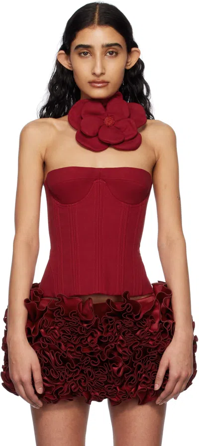 Fancì Club Red Paradise Cupped Corset
