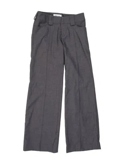 Pre-owned Fancì Club Wide Leg Pants W/ Tags In Gray