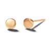 Fanci Me Women's Tiny Round Dot Rose Gold Stud Earrings