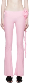 Fancì Pink 'the Gun' Trousers In Pink