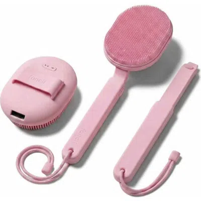 Fancii Nyla Rechargeable Sonic Body Scrubber In Pink