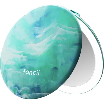 Fancii Taylor Led Compact Mirror In Green