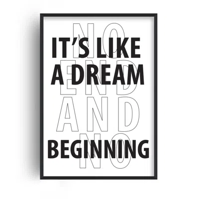 Fanclub Black It's Like A Dream Retro Music Giclée Art Print A2
