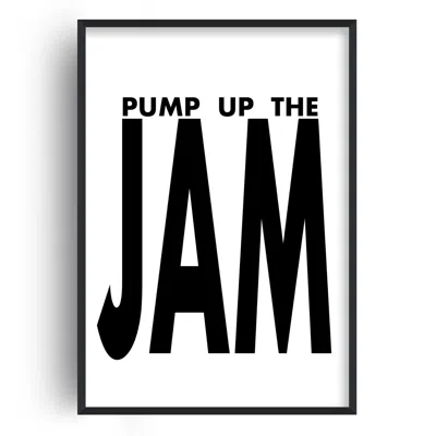 Fanclub Black Pump Up The Jam Retro Music Giclée Art Print