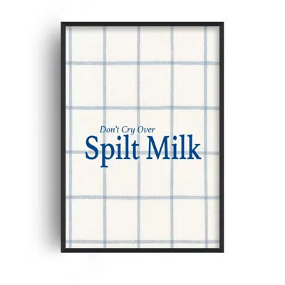 Fanclub Blue Don't Cry Over Spilt Milk Giclée Kitchen Art Print