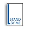 Fanclub Blue Stand By Me Giclée Art Print