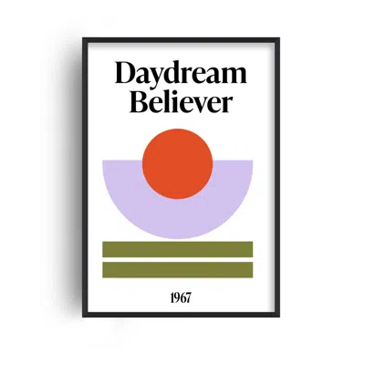 Fanclub Daydream Believer Giclée Art Print In White