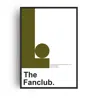 Fanclub Green The  Abstract Olive Giclée Art Print In Green
