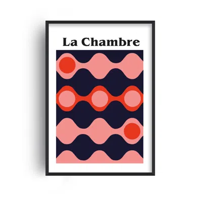 Fanclub La Chambre French Bedroom Giclée Retro Art Print A2 In White
