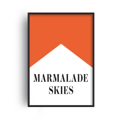 Fanclub Orange Marmalade Skies Retro Music Giclée Art Print