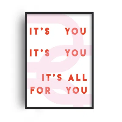 Fanclub Pink It's All For You Indie Music Giclée Art Print