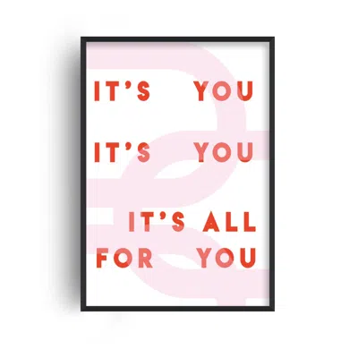 Fanclub Pink It's All For You Indie Music Giclée Art Print A2