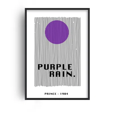 Fanclub Purple Rain Prince Inspired Retro Giclée Art Print
