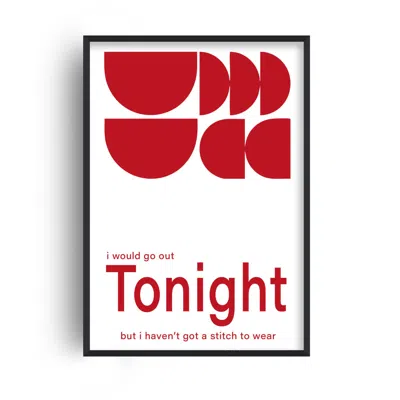 Fanclub Red Go Out Tonight Smiths Retro Music Giclée Art Print