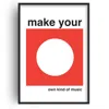 Fanclub Red Make Your Own Kind Of Music Giclée Art Print