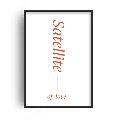 Fanclub Red Satellite Of Love Retro Music Giclée Art Print