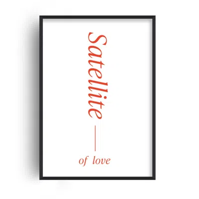Fanclub Red Satellite Of Love Retro Music Giclée Art Print A2