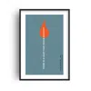 Fanclub There Is A Light That Never Goes Out The Smiths Inspired Retro Giclée Art Print In White