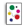 FANCLUB WAKE ME UP BEFORE YOU GO-GO WHAM MUSIC GICLÉE ART PRINT A3