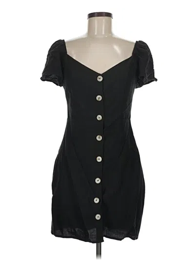 Pre-owned Fanco Casual Dress In Black
