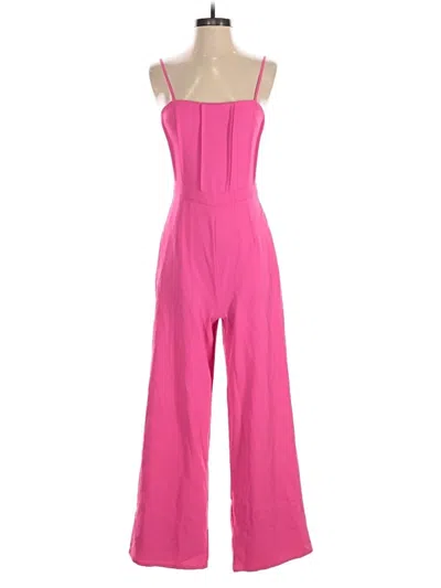 Pre-owned Fanco Jumpsuit In Pink
