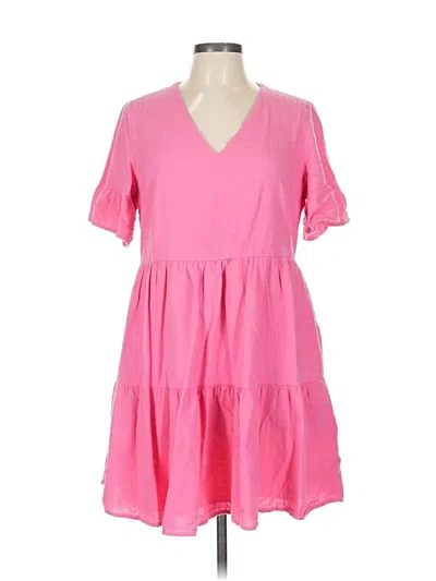 Pre-owned Fancyinn Casual Dress In Pink