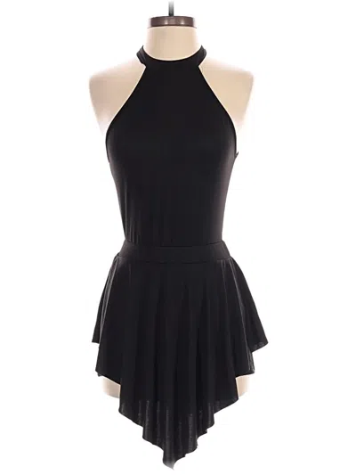 Pre-owned Fancyqube Romper In Black